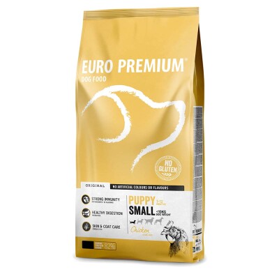 EUROPREMIUM Puppy Small - Κοτόπουλο & Ρύζι
