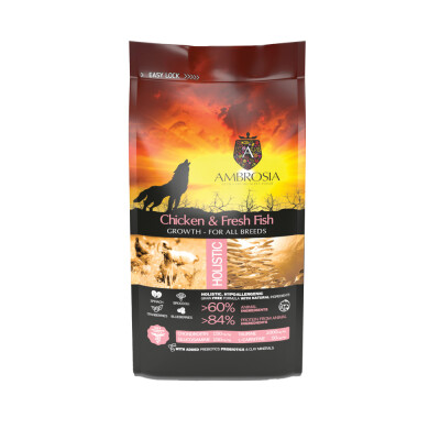 AMBROSIA Puppy Chicken & Fresh Fish