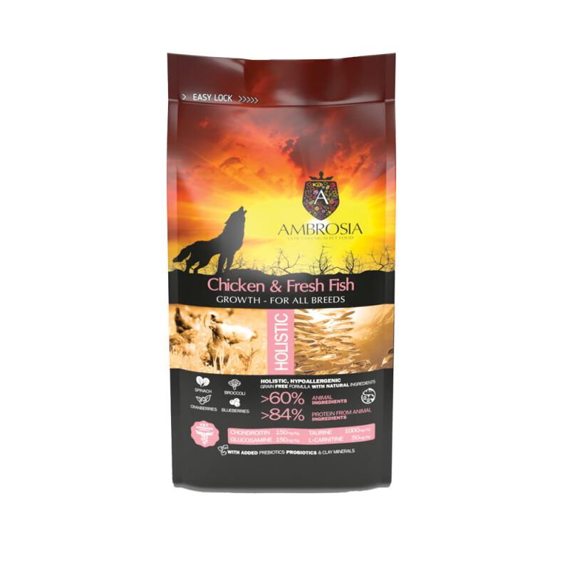 AMBROSIA Puppy Chicken & Fresh Fish