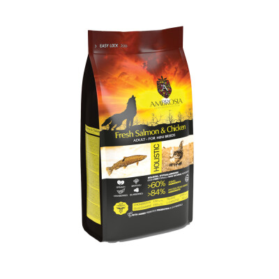 AMBROSIA Adult Mini Fresh Salmon & Chicken