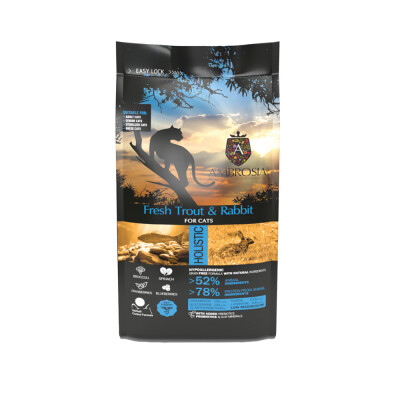 AMBROSIA Adult Sterilised Cat Fresh Trout & Rabbit