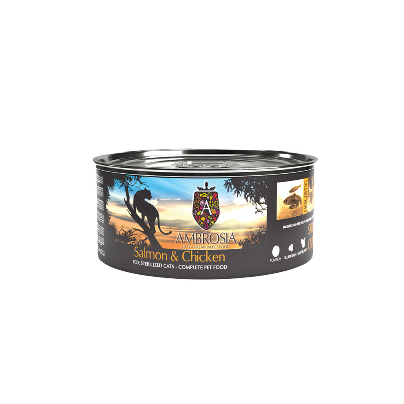 AMBROSIA Ολιστική υγρή τροφή σε κονσέβρα 150gr