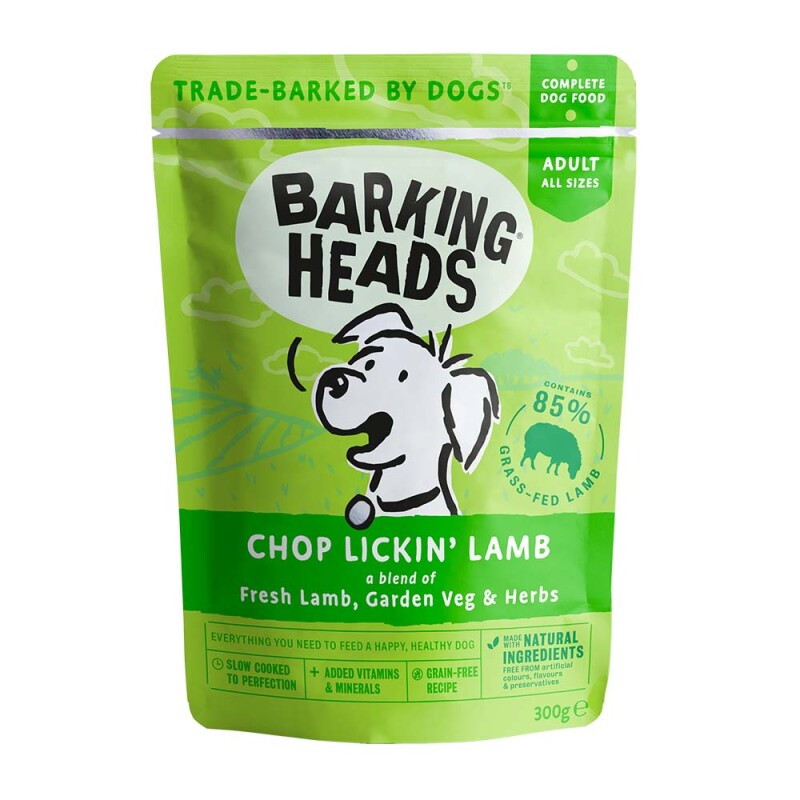 BARKING HEADS Ολιστική υγρή διατροφή 300gr