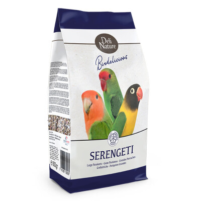DELI NATURE Birdelicious Large Parakeets Serengeti 800gr