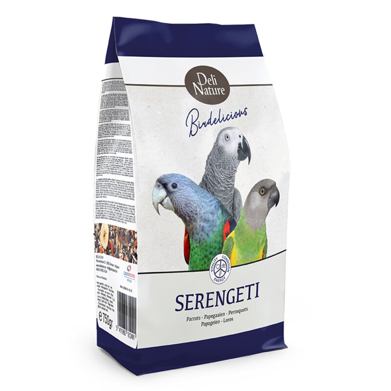 DELI NATURE Birdelicious Parrots Serengeti 750gr