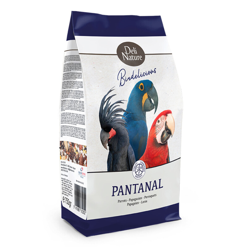 DELI NATURE Birdelicious Parrots Pantanal 750gr