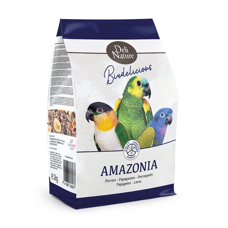 DELI NATURE Birdelicious Parrots Amazonia 2kg