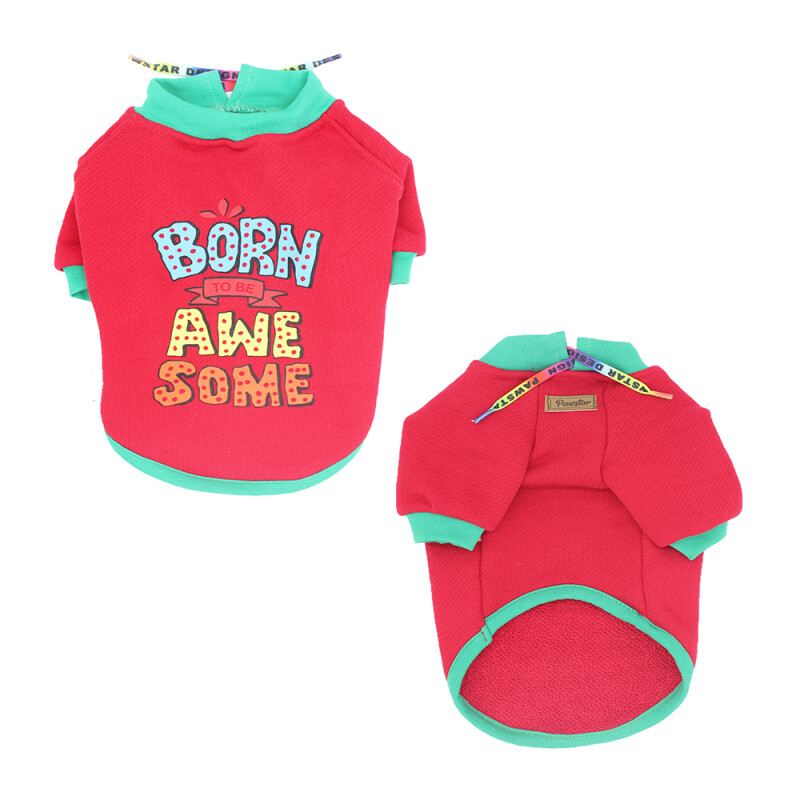 GLEE Φούτερ Echo - Κόκκινο | Large