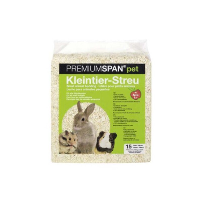 PREMIUMSPAN PET Πριονίδι Μήλο 15lt