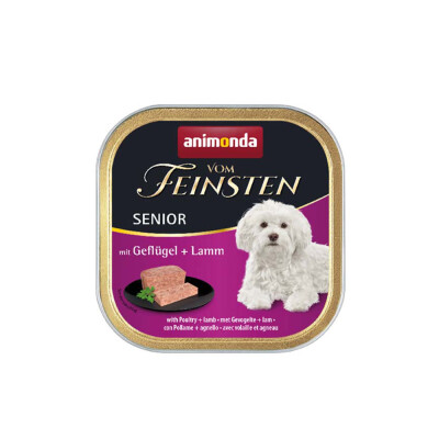 ANIMONDA VOM FEINSTEN Senior Πουλερικά & Αρνί 150gr