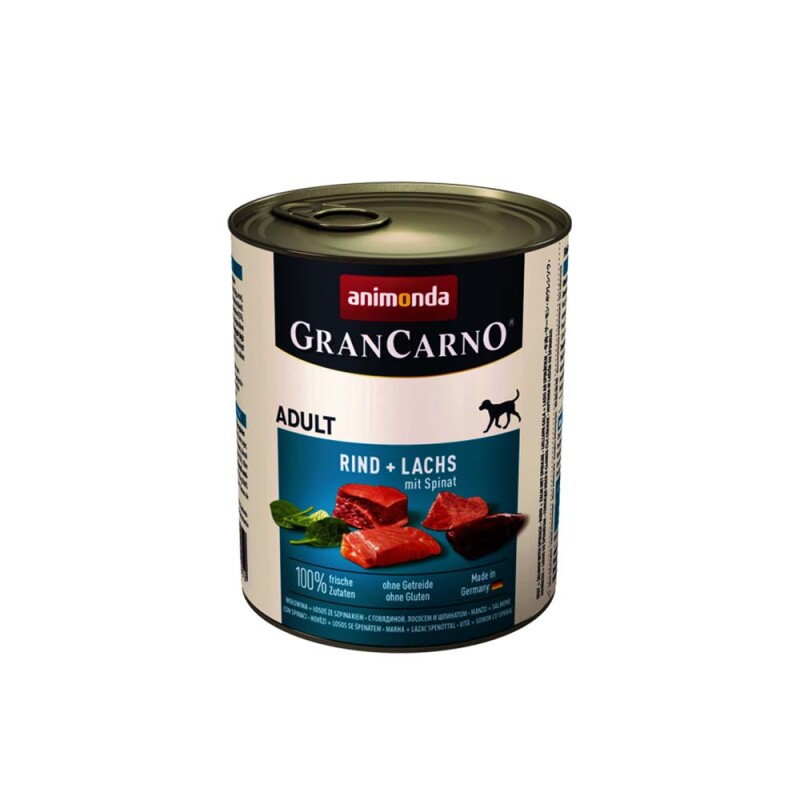 ANIMONDA Gran Carno υγρή τροφή σε κονσέρβα 800gr