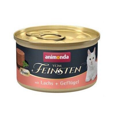 ANIMONDA VOM FEINSTEN Adult Σολομός & Πουλερικά 85gr