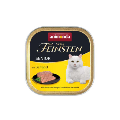 ANIMONDA VOM FEINSTEN Senior Πουλερικά & Βοδινό 100gr