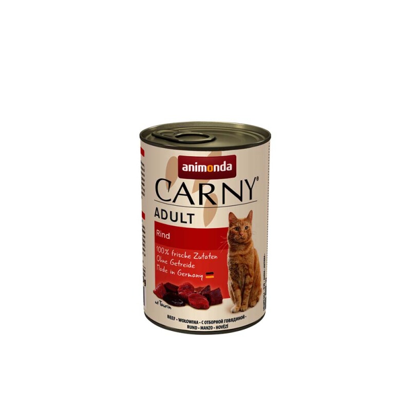 ANIMONDA Carny υγρή τροφή σε κονσέρβα 400gr