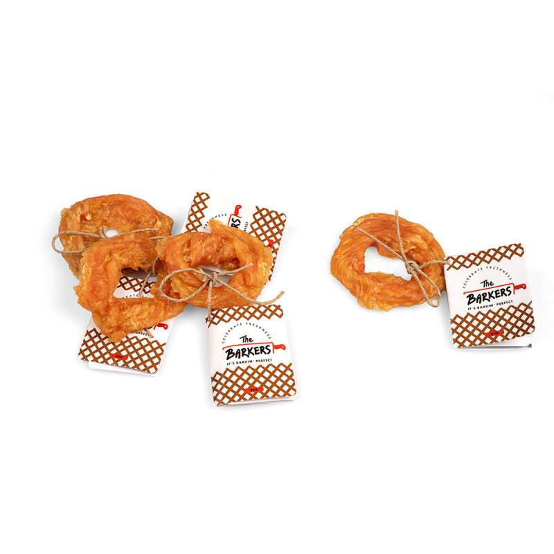Beef Tendon Donut with Chicken | 5cm | 100x13gr
