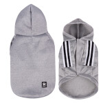 GLEE Φούτερ για σκύλους Athletic - Γκρι | 4XL