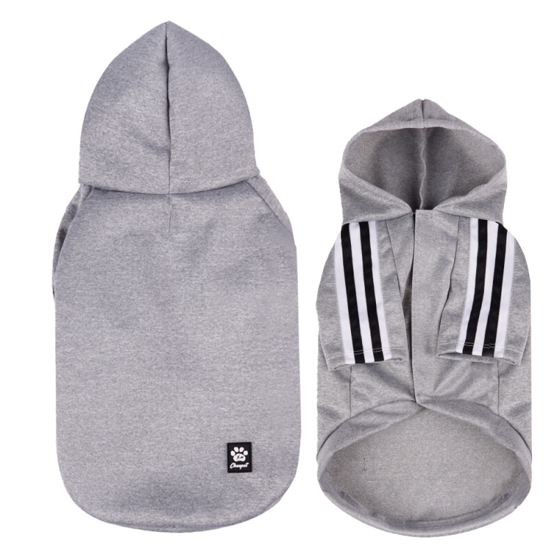GLEE Φούτερ για σκύλους Athletic - Γκρι | 4XL