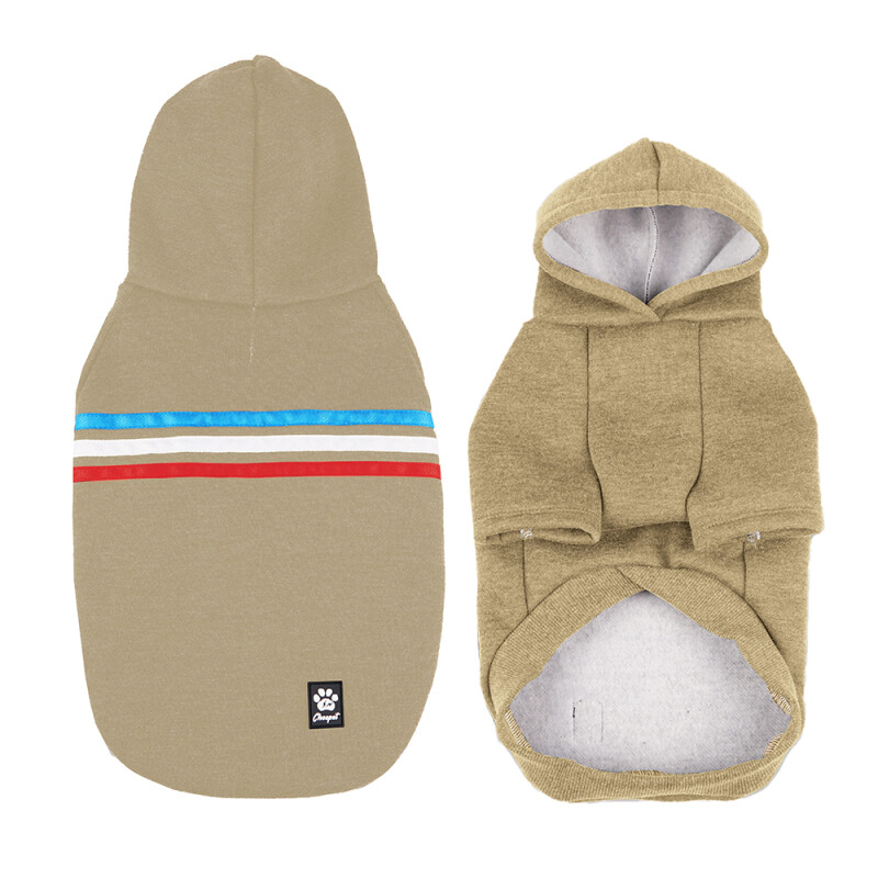 GLEE Φούτερ για σκύλους Sport - Μπεζ | 3XLarge