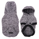 GLEE Φούτερ για σκύλους Woofy - Γκρι | Large