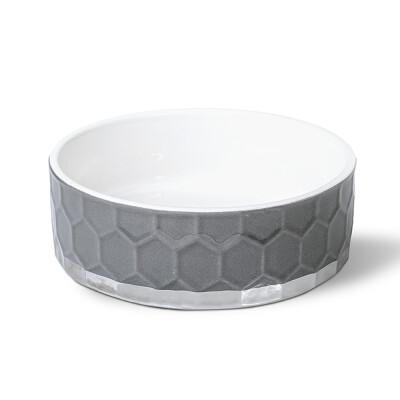 GLEE Μπολ Mirror κεραμικό με ανάγλυφο σχέδιο L 1400ml