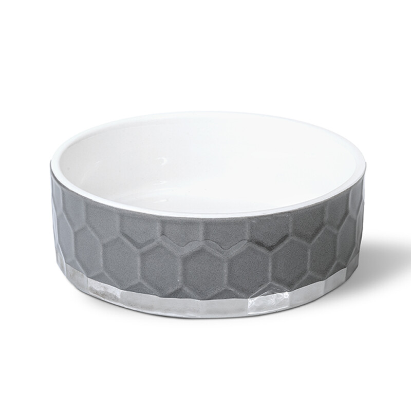 GLEE Μπολ Mirror κεραμικό με ανάγλυφο σχέδιο