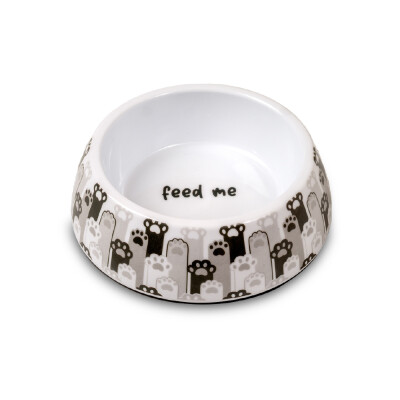 GLEE Μπολ μελαμίνης φαγητού και νερού Paws