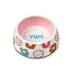 GLEE Μπολ φαγητού και νερού μελαμίνης Donuts M 500ml