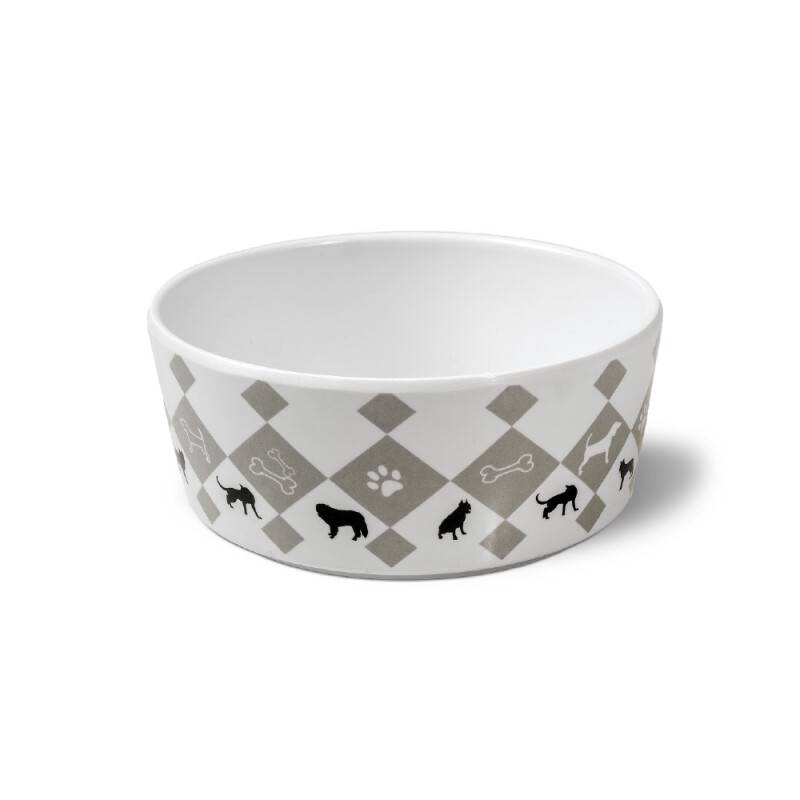 GLEE Μπολ φαγητού και νερού μελαμίνης Pattern