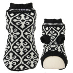 GLEE  ΠΟΥΛΟΒΕΡ ΜΑΥΡΟ-ΛΕΥΚΟ OCTANS 40cm XL