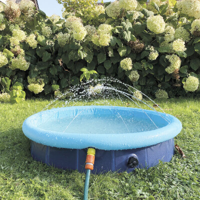 GLEE Pet Pool & Sprinkler 2 in 1 - Πισίνα & Συντριβάνι δροσιάς 120 x 30cm