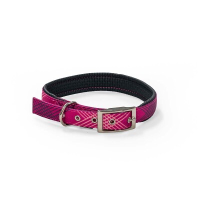 GLEE Περιλαίμιο Neoprene Pink Rhombus | M 20mmx51cm