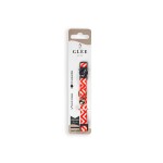 GLEE Περιλαίμιο ιμάντα - Red Zig Zag 10mmx30cm