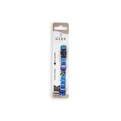 GLEE Περιλαίμιο ιμάντα - Multicolor Blue 10mmx30cm