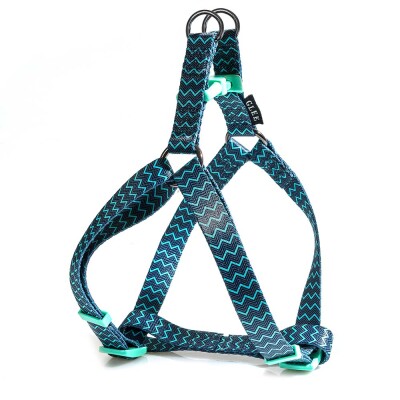 GLEE Σαμαράκι Ιμάντα τύπου Α Green Zig Zag | S 15mmx25-45cm