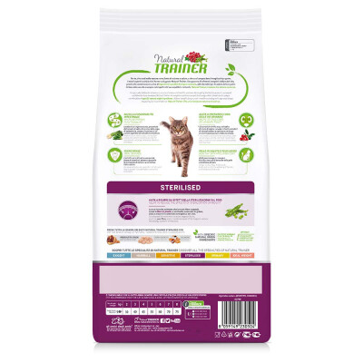 NATURAL TRAINER Adult Sterilised - Prosciutto