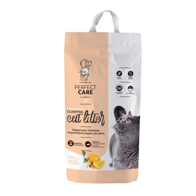 PERFECT CARE CAT LITTER - Πορτοκάλι 5kg