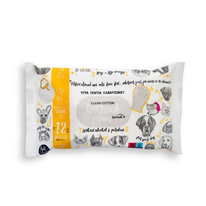 Wet Glove Clean Cotton 12τμχ