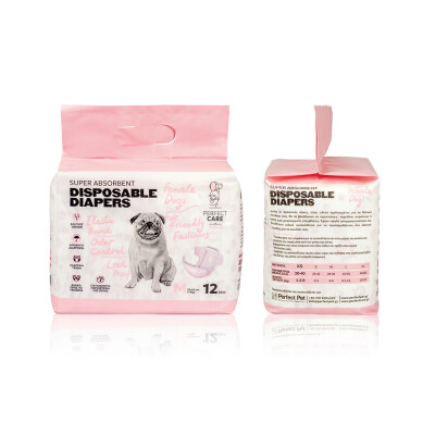 Perfect Care Female Diapers Medium 12τμχ