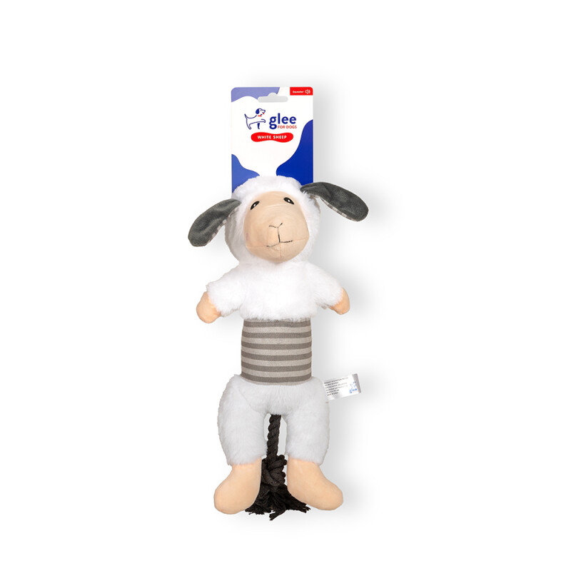 Sheep Rope Tail Squeaky