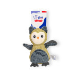 Owl Furry Belly Squeaky Κίτρινο