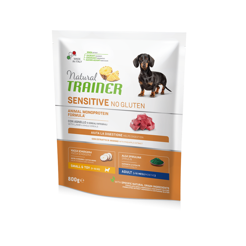 NATURAL TRAINER Sensitive - Adult Mini Lamb 800gr