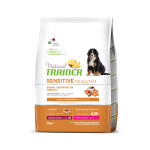 NATURAL TRAINER Sensitive - Puppy & Junior Medium/Maxi Salmon 3kg