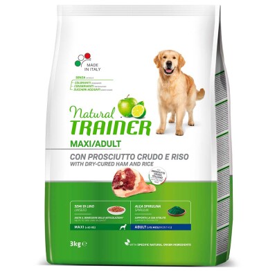NATURAL TRAINER Maxi Adult - Prosciutto 3kg