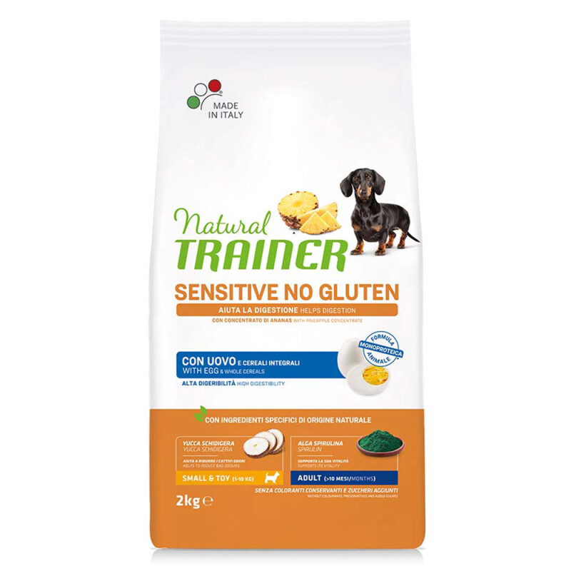 NATURAL TRAINER Sensitive - Adult Small & Toy, Egg 2kg