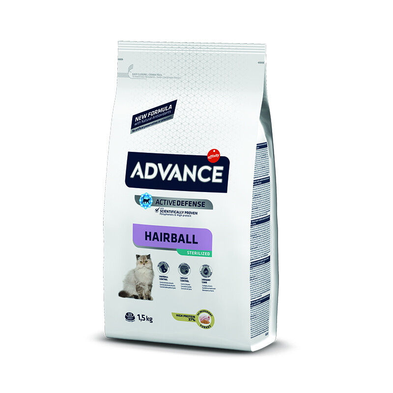 ADVANCE Hairball - Sterilized 1,5kg