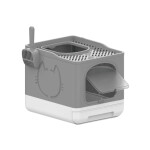 AFP Go Fresh Αναδιπλούμενη Τουλέτα γάτας Γκρί