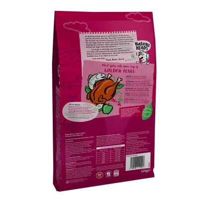 BARKING ALL HOUNDER GOLDEN YEARS SENIOR CHICKEN 12kg