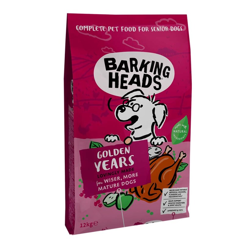 BARKING ALL HOUNDER GOLDEN YEARS SENIOR CHICKEN 12kg