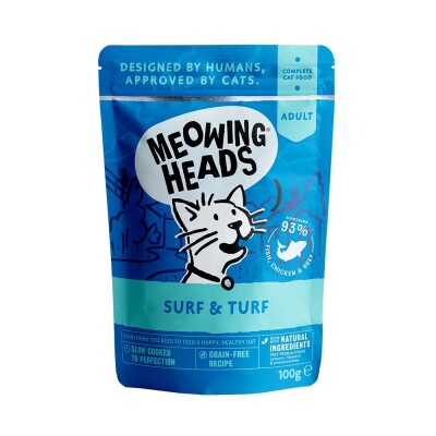 MEOWING HEADS Surf & Turf