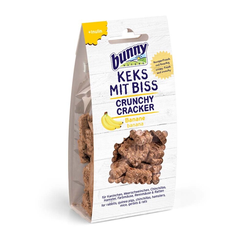 BUNNY Crunchy Cracker με μπανάνα 6x50gr